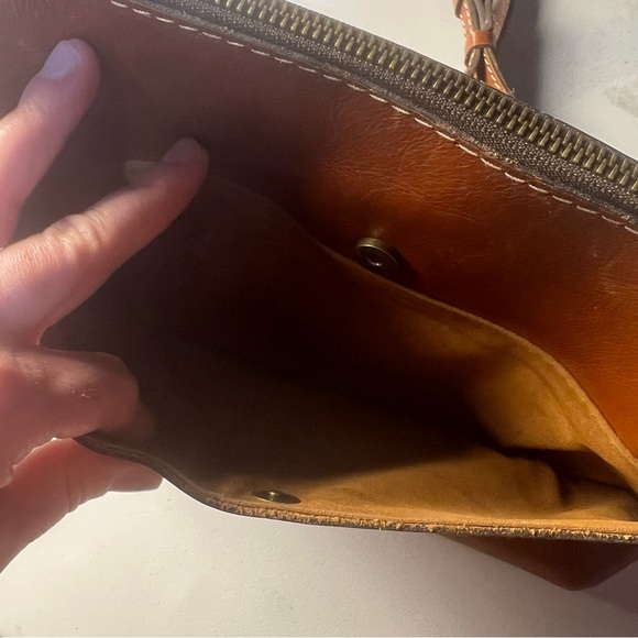 Brown Leather Crossbody Bag - Picture 13 of 16